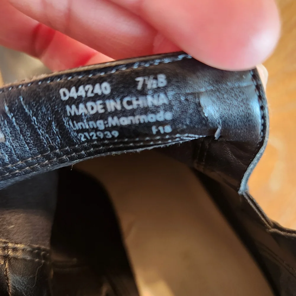COLE‎ HAAN Grand OS Signature Abbott Black Chelsea Ankle Boots Women's Size 7.5